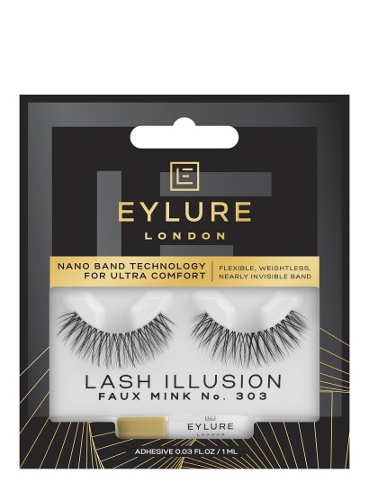 Eylure Lash Illusion No 303 - Black - ONE SIZE