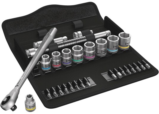 Wera Pipesett 8100 SB 10 Zyklop 3/8" (29 Deler)