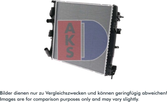 AKS DASIS 180051N Radiator motorkjøling