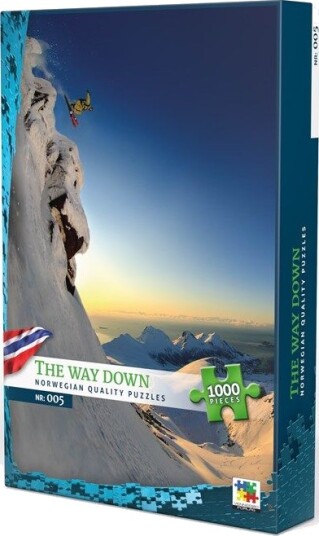 Vennerød Nordic Quality Puzzles - VE:005 - The Way Down (1000)