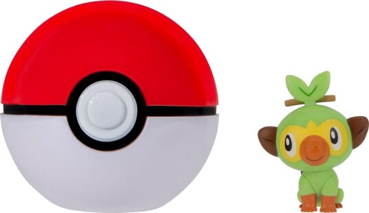 Pokémon Clip 'N' Go Grookey Pokéball Figurer Pokémon Clip 'N' Go Grookey Pokéball Figurer