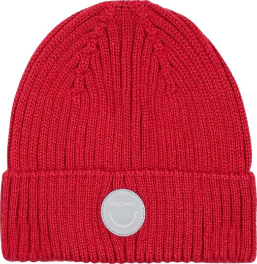 Viking Play Wool Rib Beanie RED 46/48