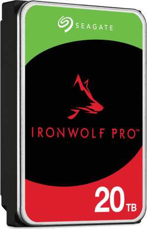 Seagate IronWolf Pro 20TB Intern Harddisk 7200 RPM SATA 6Gb/s