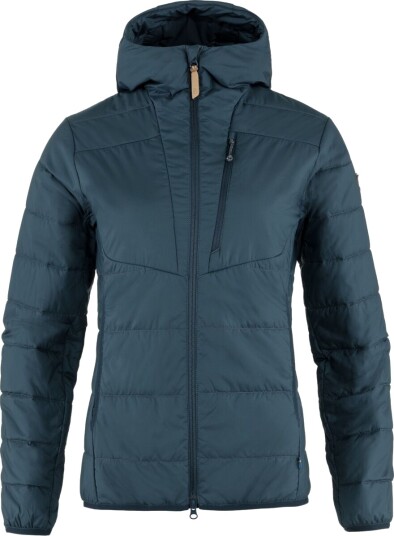 Fjellreven Keb Padded Hoodie W Mountain Blue M