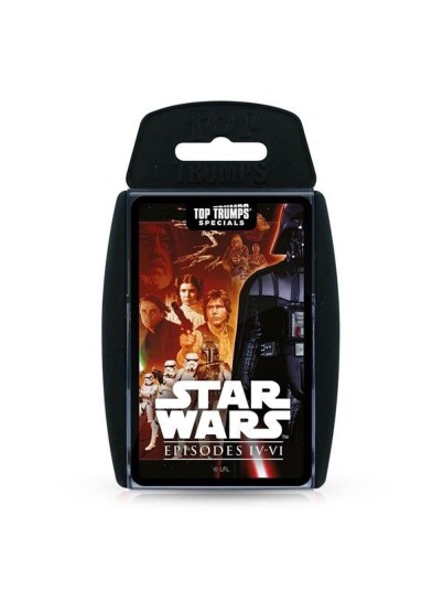 Winning Moves Star Wars Episodes 4-6 Top Trumps Card Game ENGLISH