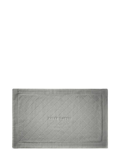 Ralph Lauren Home Avenue Bath Mat - Grey - 50X80CM Ralph Lauren Home Avenue Bath Mat - Grey - 50X80CM