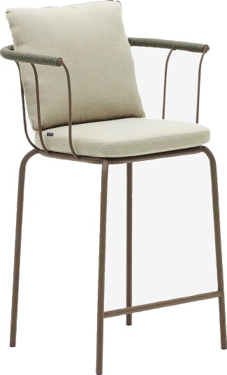 Kave Home Barstol Salguer 2 pk Brun