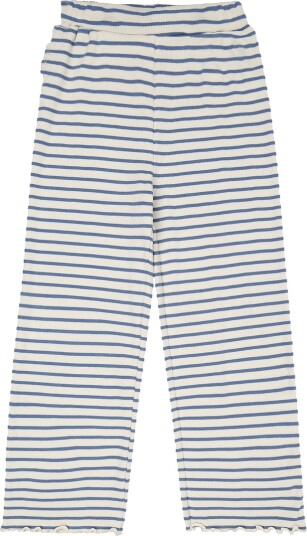 Minymo Bukser   Rib   Måneskinn Blue   Minymo   9 år (134)   Bukser   bomull Beige Blå Hvit