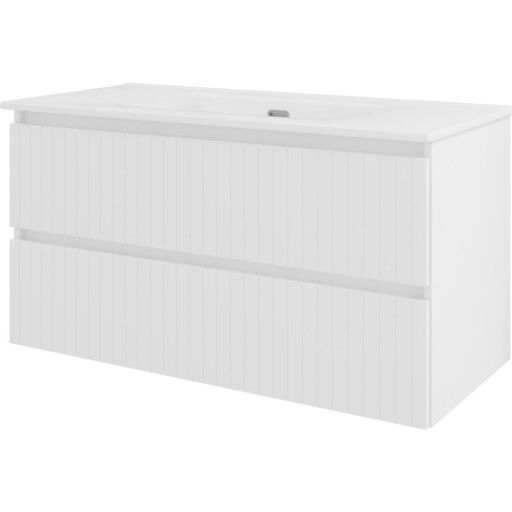 Sanibell Proline møbelpakke 101x46 cm hvit Sanibell Proline møbelpakke 101x46 cm hvit