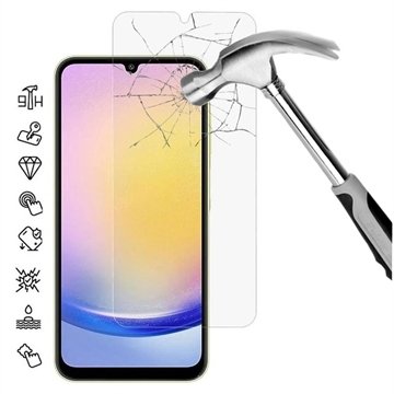 Samsung Galaxy A26 Beskyttelsesglass   Case Friendly Gjennomsiktig