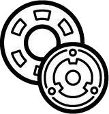 NRF 380145 Magnetclutch, klimakompressor