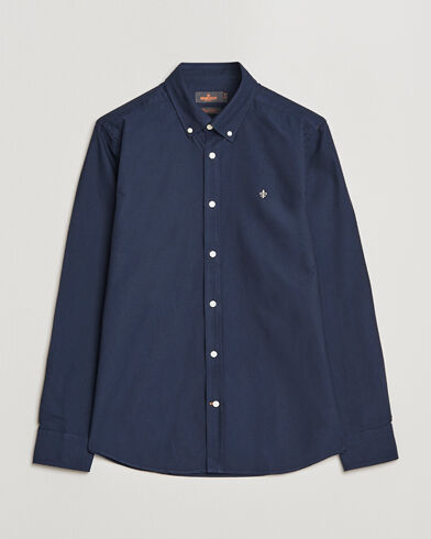 Morris Oxford Button Down Cotton Shirt Navy Morris Oxford Button Down Cotton Shirt Navy