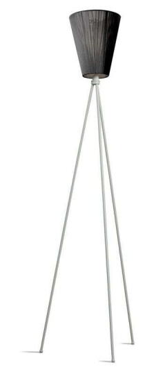 Northern Oslo Wood Gulvlampe Light Grey/Svart