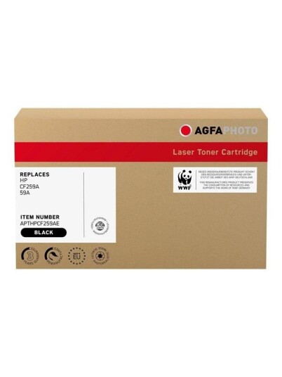 Agfa Photo - black - remanufactured - toner cartridge (alternative for: HP 59A) - Laser toner Svart Agfa Photo - black - remanufactured - toner cartridge (alternative for: HP 59A) - Laser toner Svart