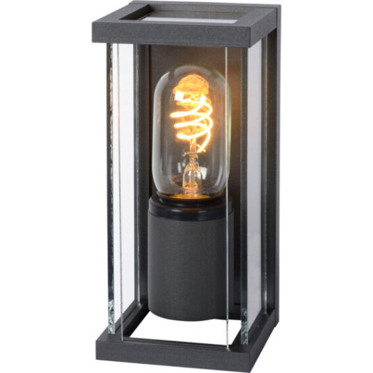 Lucide Claire Mini Utendørs Vegglampe E27 IP54 Antrasitt - 91891