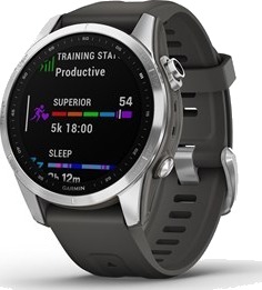 Garmin Fenix 7S Graphite and Silver Garmin Fenix 7S Graphite and Silver