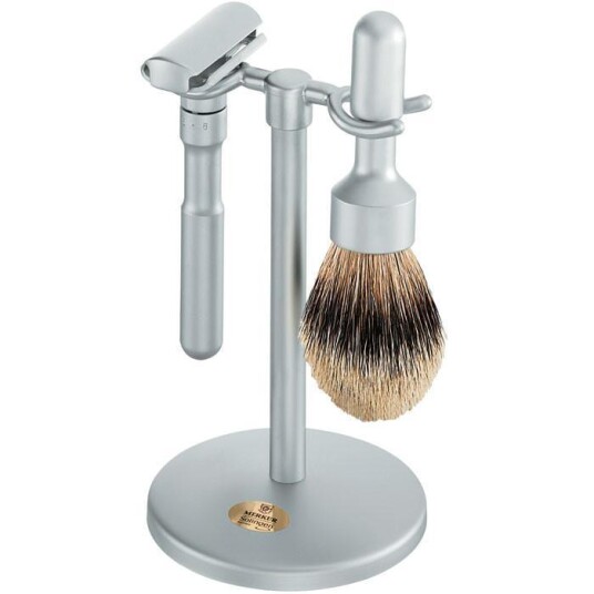 Merkur Futur Silvertip barbersett 3 deler