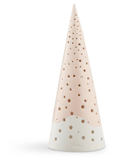 Kähler Nobili lysestake 25,5 cm Rosa Keramikk Kähler Nobili lysestake 25,5 cm Rosa Keramikk