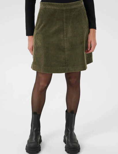 Part Two Lingspw Sk - Khaki green - 36