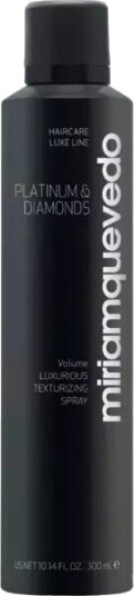 Miriam Quevedo Platinum & Diamonds Luxurios Texturizing Spray 300ml 300ml Miriam Quevedo Platinum & Diamonds Luxurios Texturizing Spray 300ml 300ml