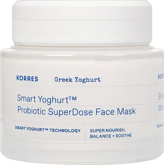 Korres Greek Yoghurt Probiotic SuperDose Face Mask 100 ml