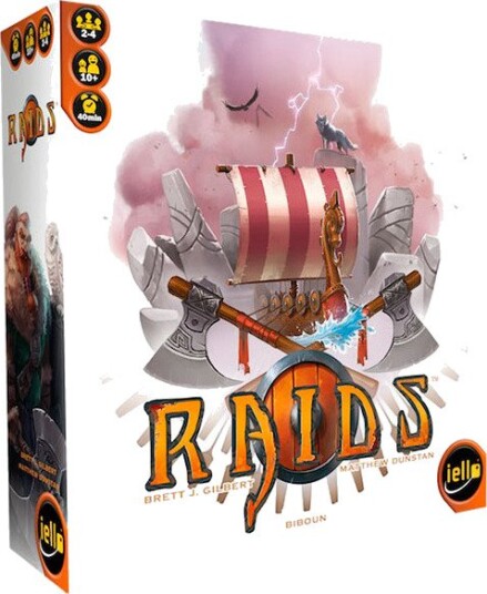 Iello Raids Brettspill 10+ År Iello Raids Brettspill 10+ År