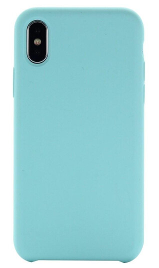 INCOVER iPhone X / XS Soft Silicone Case - Cyan Vol. 2
