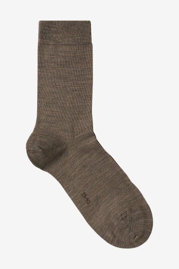 FALKE Sokker Soft Merino Sock Brun FALKE Sokker Soft Merino Sock Brun