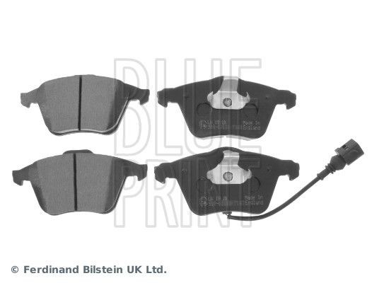 Bremseklosser sett BLUE PRINT ADV184216