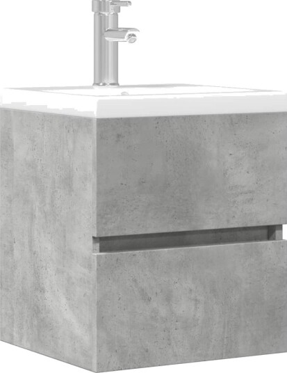 Servantskap betonggrå 41x38,5x45 cm konstruert tre 8721158555069 Servantskap betonggrå 41x38,5x45 cm konstruert tre 8721158555069