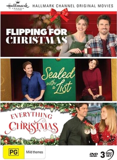Hallmark Xmas 41 ( Flipping For / Sealed With A ) DVD