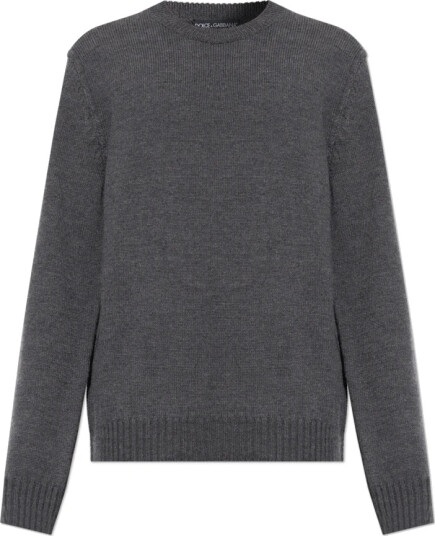 Dolce & Gabbana Herre Strikkevarer Grå 2XL,