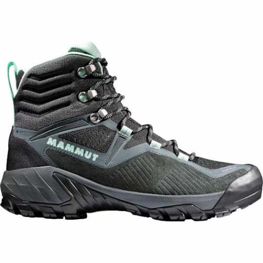 Mammut Sapuen High GTX Dame Dark Steel/Neo Mint 41 1/3