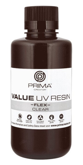 PrimaCreator Value Flex UV Resin-500ml-Clear