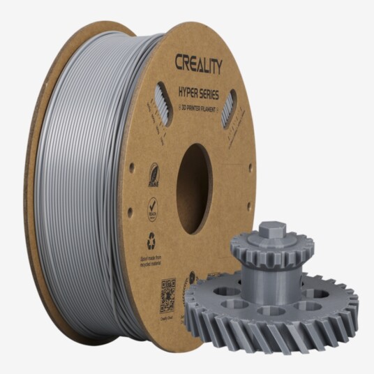 Creality Hyper ABS   1.75mm   1kg Grå
