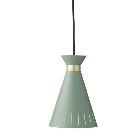 Warm Nordic Cone Taklampe Lys Dusty Grønn