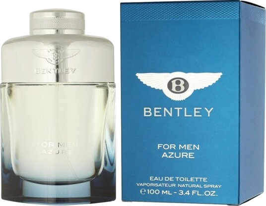 Bentley Azure Eau de Toilette for Men 100ml med Treaktige Dufter
