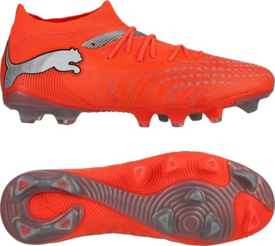 PUMA Future 9 Match FG/AG Unleashed rød/PUMA White/PUMA Svart/PUMA Sølv Kvinner størrelse 40½