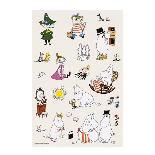 MoominArabia Mummi klistremerker karakter 1 MoominArabia Mummi klistremerker karakter 1