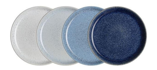 Denby - Studio Blue Coupe tallerken 26 cm 4 stk