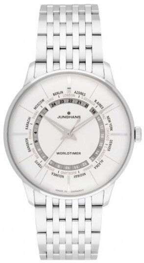 Junghans Herreklokke 27/3011.45 Meister Sølvfarget/Stål Ø40.4 mm