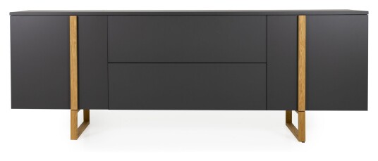 TENZO - Birka skjenk, Eik, matt grå, B:216 Unoliving