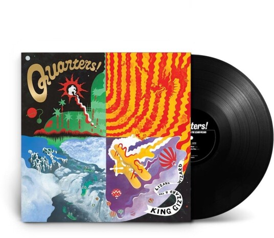 King Gizzard And The Lizard Wizard Quarters LP/Vinyl King Gizzard And The Lizard Wizard Quarters LP/Vinyl