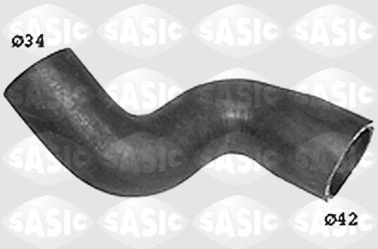 SASIC SWH6753 Radiatorslange SASIC SWH6753 Radiatorslange
