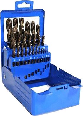 Makita Metallbor Sett Hss-Co5 1-10mm 19 Deler