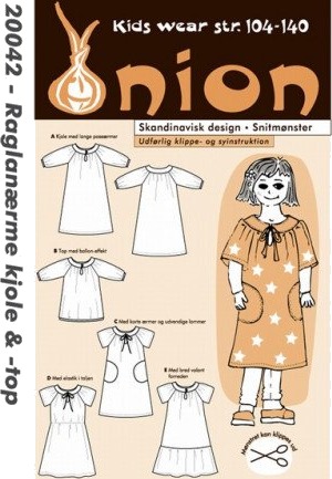 Onion Onion Mønstermal Kids 20042 Raglan Kjole Og Topp Str 104 140 3 10 År Onion Onion Mønstermal Kids 20042 Raglan Kjole Og Topp Str 104 140 3 10 År