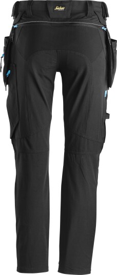 Snickers Håndverksbukse 6208 Litework Unisex, Str. 116, Sort