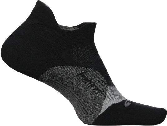 Feetures Elite Light Cushion No Show Black L (43-46)