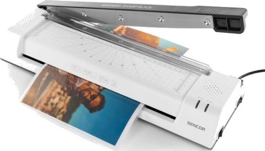 Laminator 2-I-1 Sla 350 A3 Folie 2X75–2X125 Mm + Guillotine Laminator 2-I-1 Sla 350 A3 Folie 2X75–2X125 Mm + Guillotine