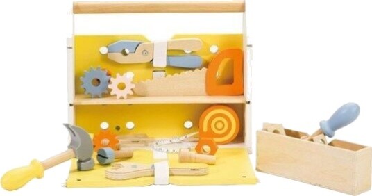 Classic World Wooden Tool Box Modern 27pcs. Classic World Wooden Tool Box Modern 27pcs.